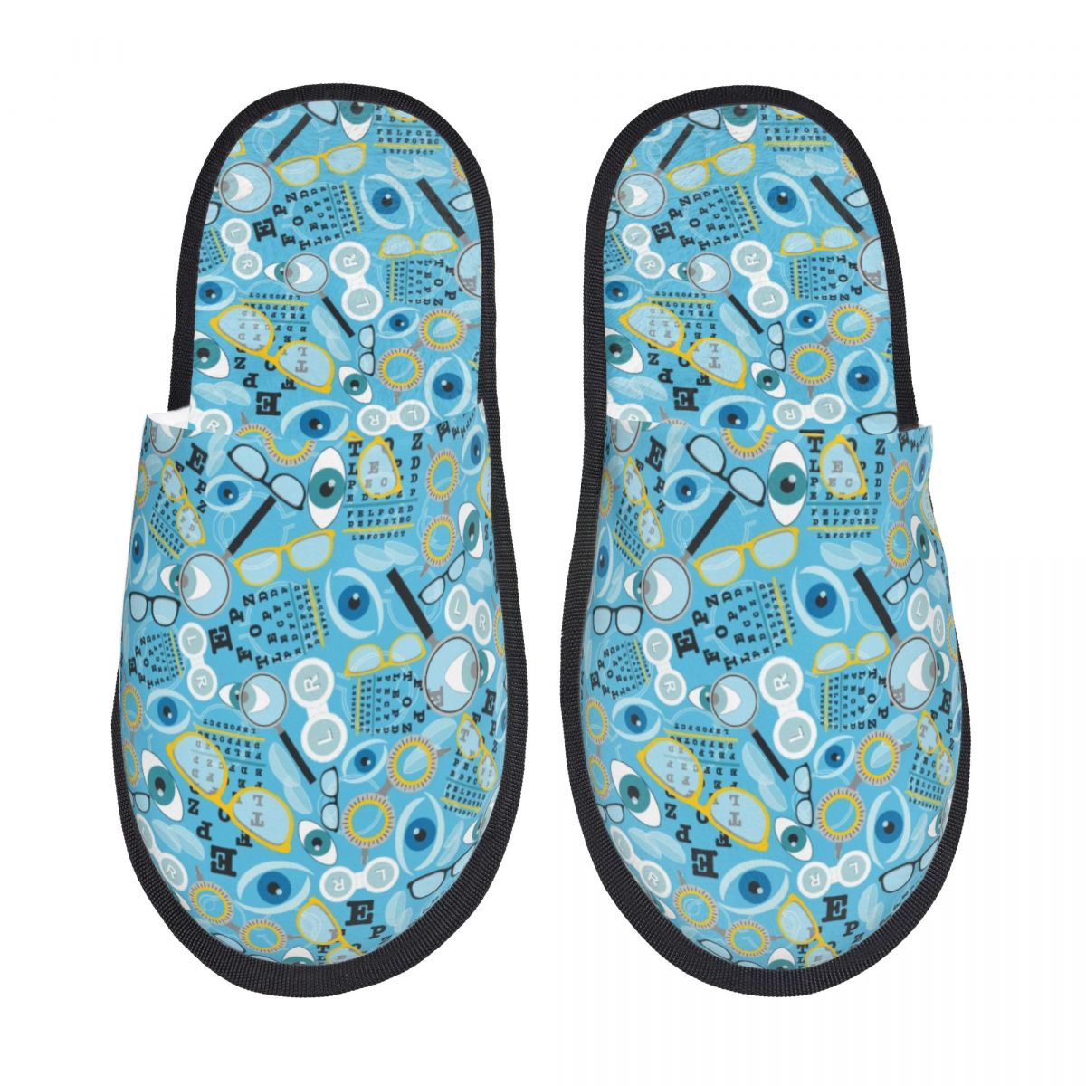 Shoes Women Chart - Chaussons personnalisés Clear Vision Eye Chart