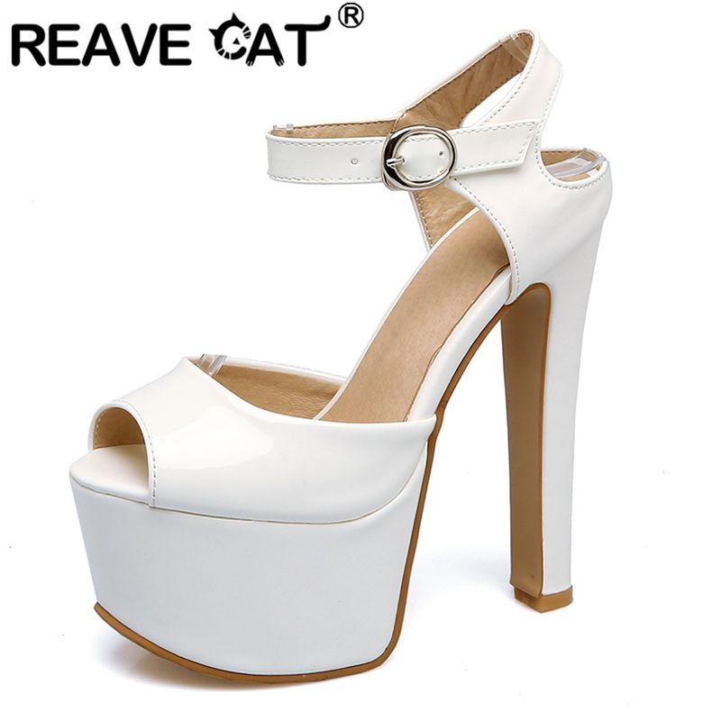 Peep Toe Heels - REAVE CAT mode femmes sandales Peep