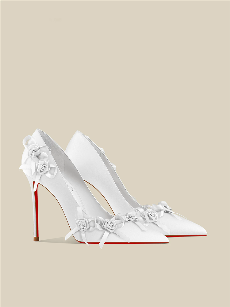 Women'S Shoes Red Bottoms - Nouvelles chaussures de mariée à talons