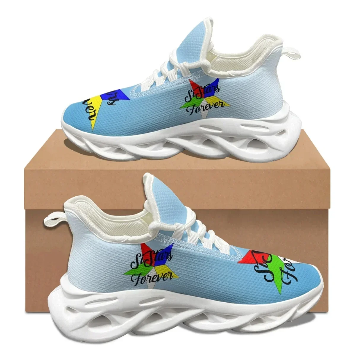 Women'S Shoes For Tennis - Nouvelles baskets de couple motif pentagramme