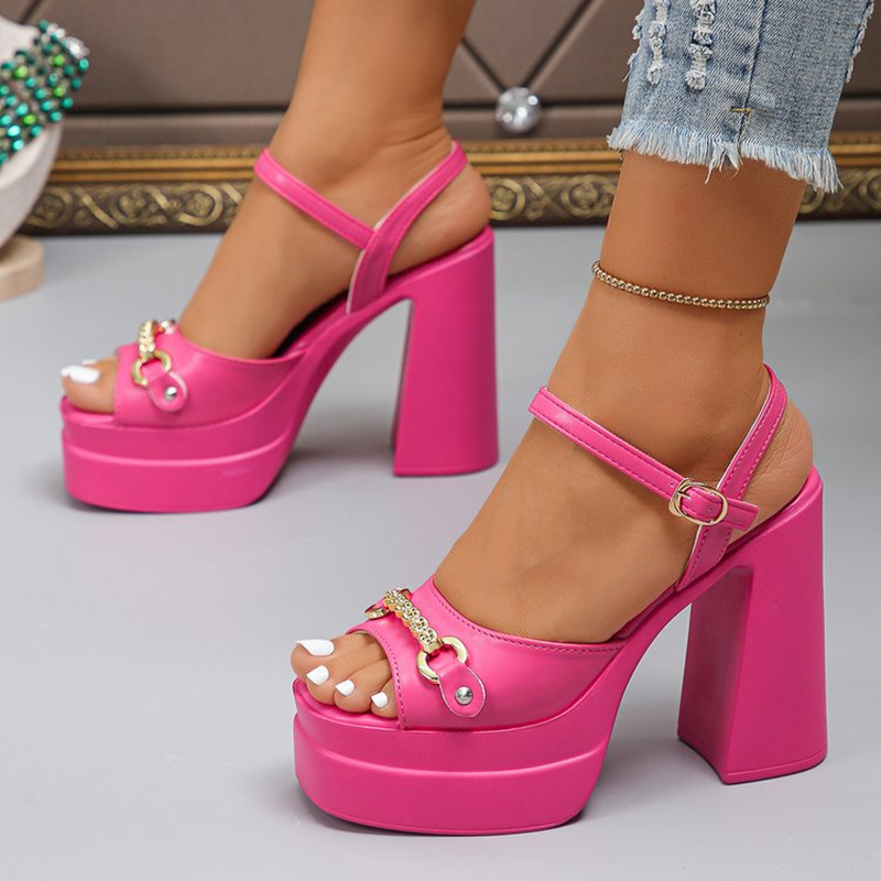 Women'S Shoes Plus Size - Nouveau 2026 produits d'été tête carrée