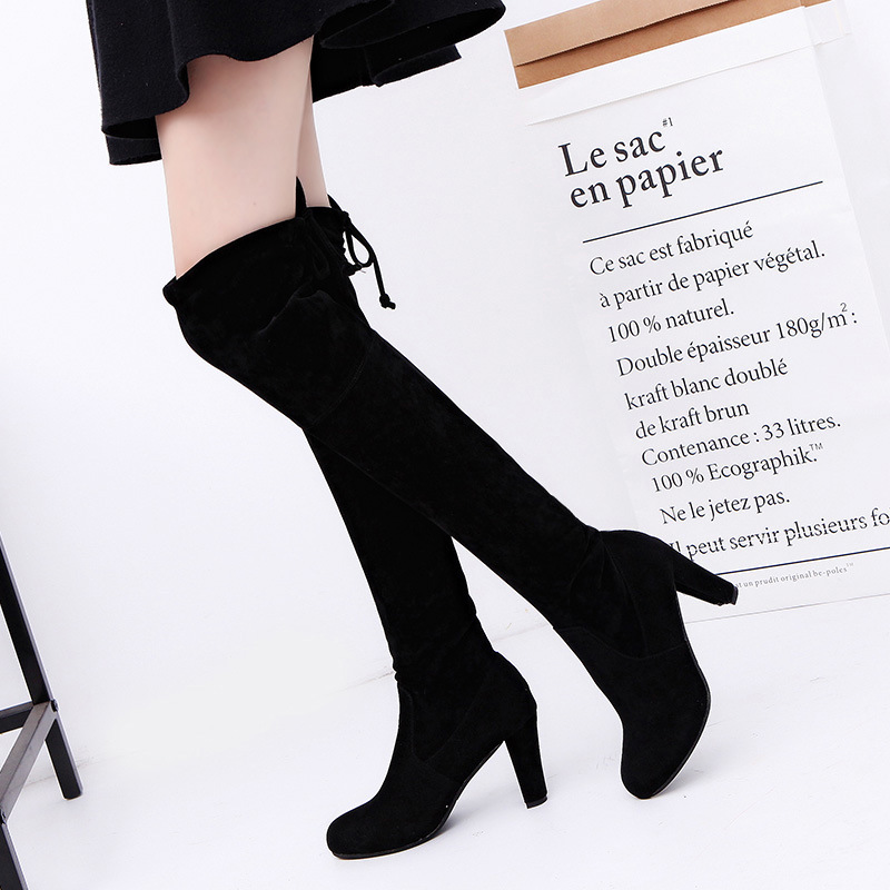 Sock Boot Women - Bottes pour femmes tissu extensible sur
