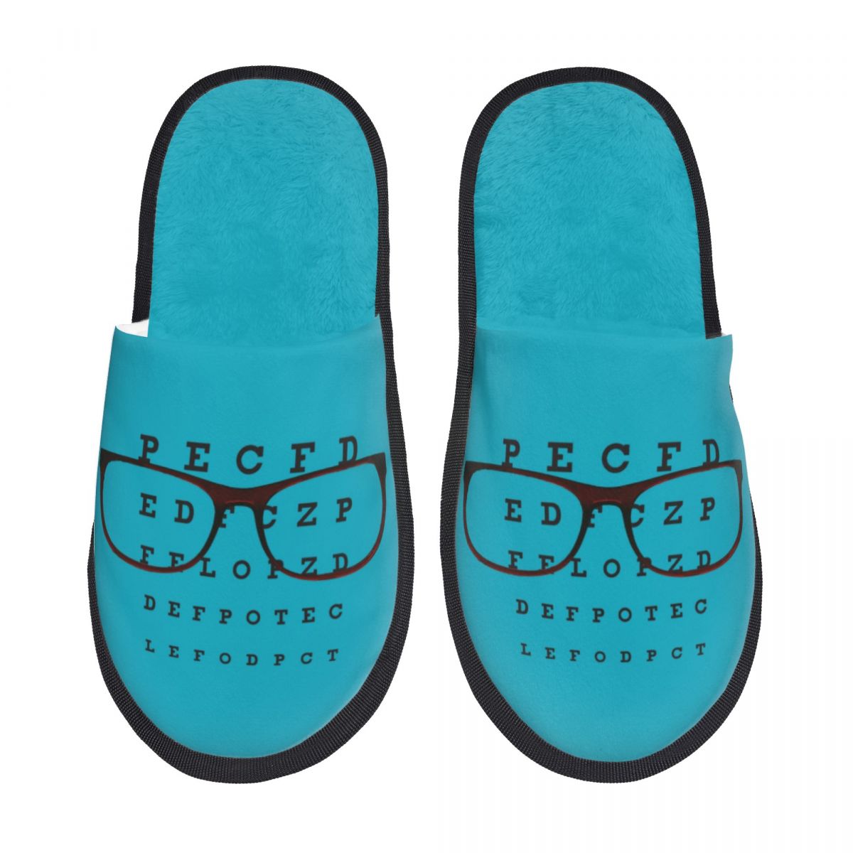 Shoes Women Chart - Chaussons personnalisés amusants avec tableau de