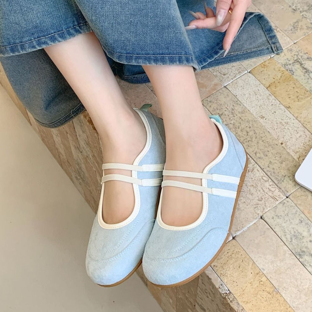 Mary Jane Shoes - Chaussures Mary Jane bloquant les couleurs,