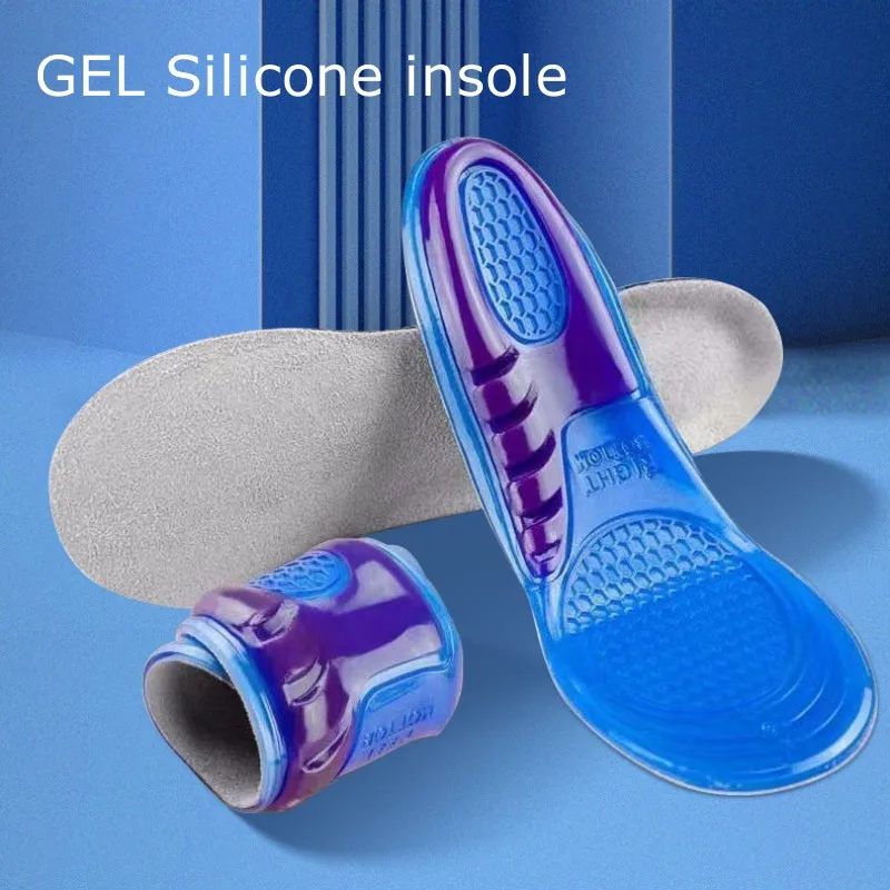 Women'S Shoes With Arch Support - Semelles intérieures en Silicone GEL pour