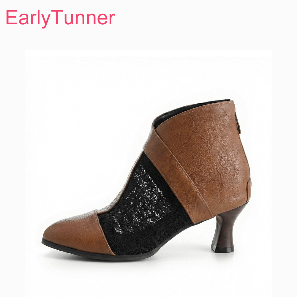 Women'S Shoes In Size 12 - Bottines d'été en dentelle 2026 pour