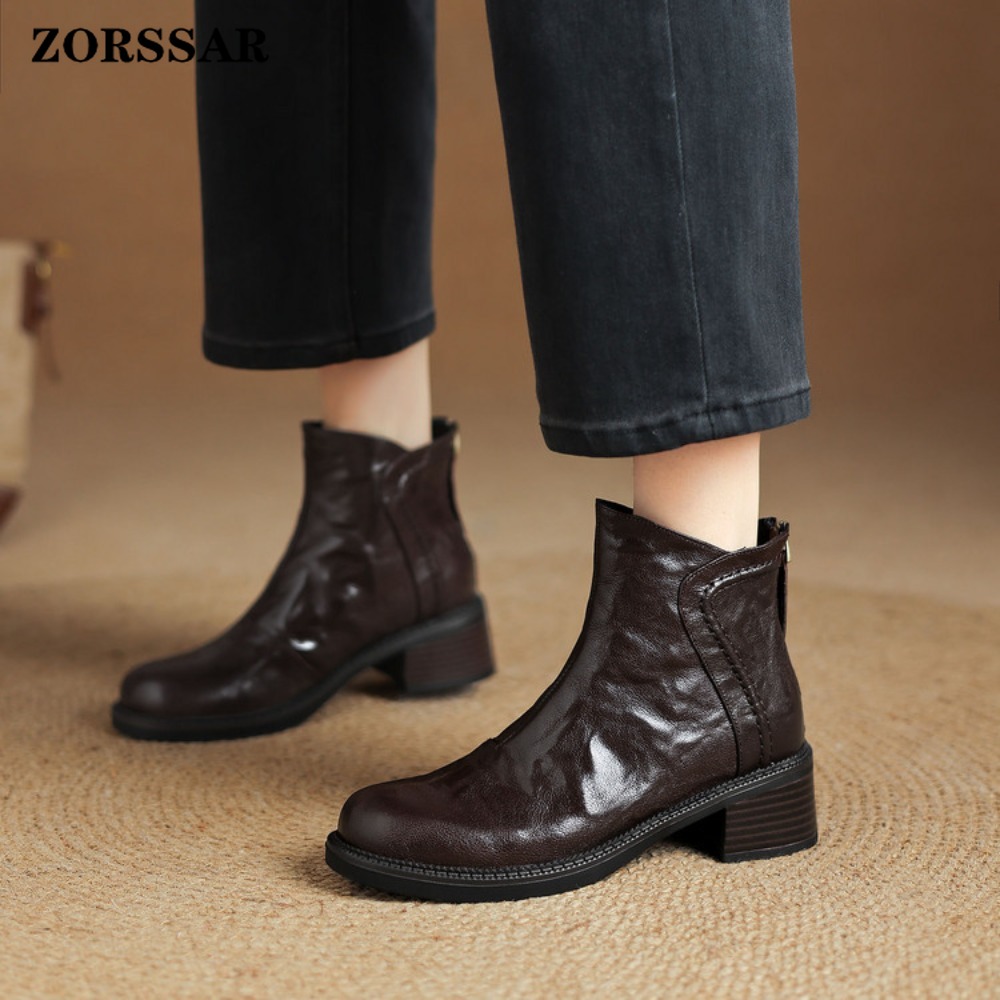 Women'S Shoes In Size 12 - Zorssar – bottes Chelsea rétro modernes