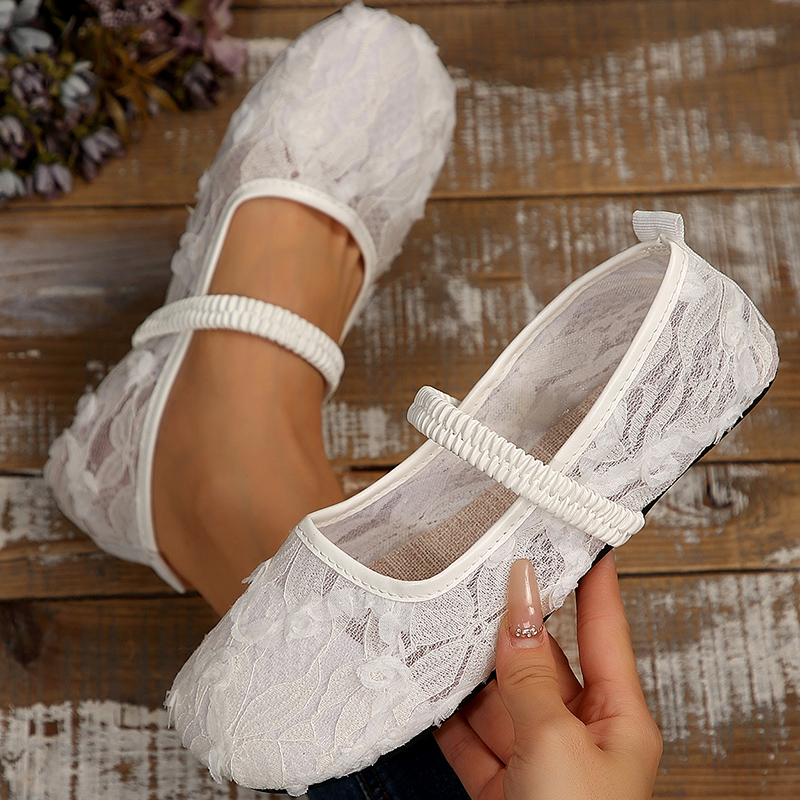 Mary Jane Shoes - Femme chaussures respirant maille chaussures plates