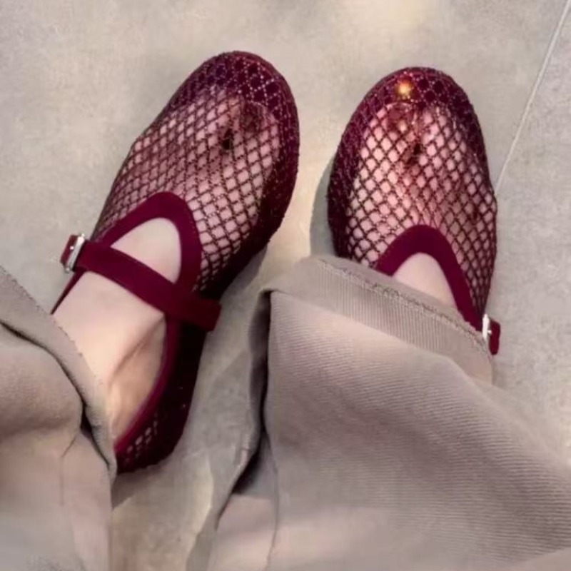 Women'S Shoes Toms - Sandales Baotou ajourées en strass pour