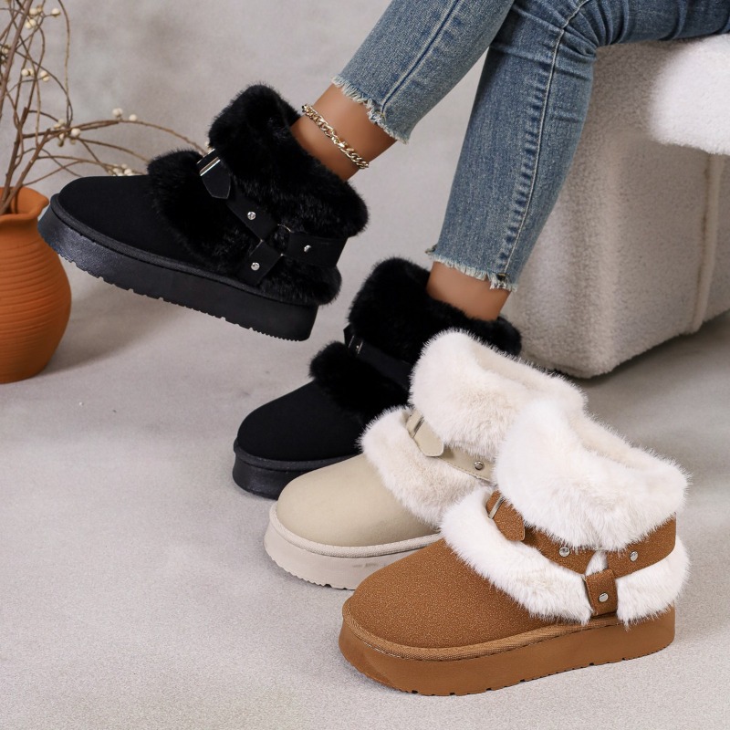 Women'S Shoes In Size 12 - Bottes de neige en peluche pour