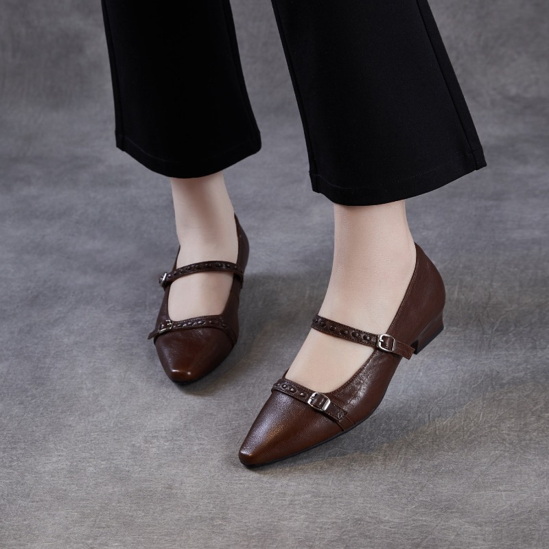 Chaussures plates pour femmes  - Mary Jane Shoes avis et prix