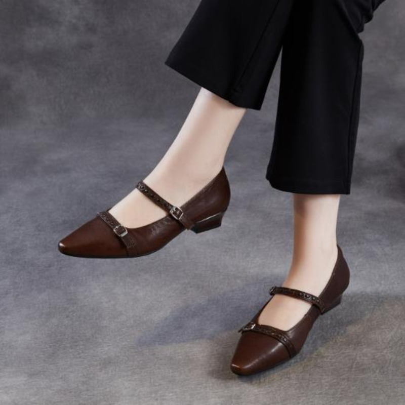 Chaussures plates pour femmes  - Mary Jane Shoes avis et prix