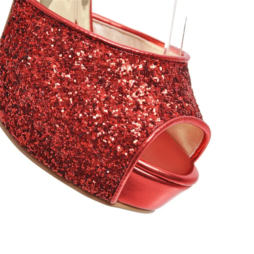 Sandales à plateforme à talons - Peep Toe Heels avis et prix