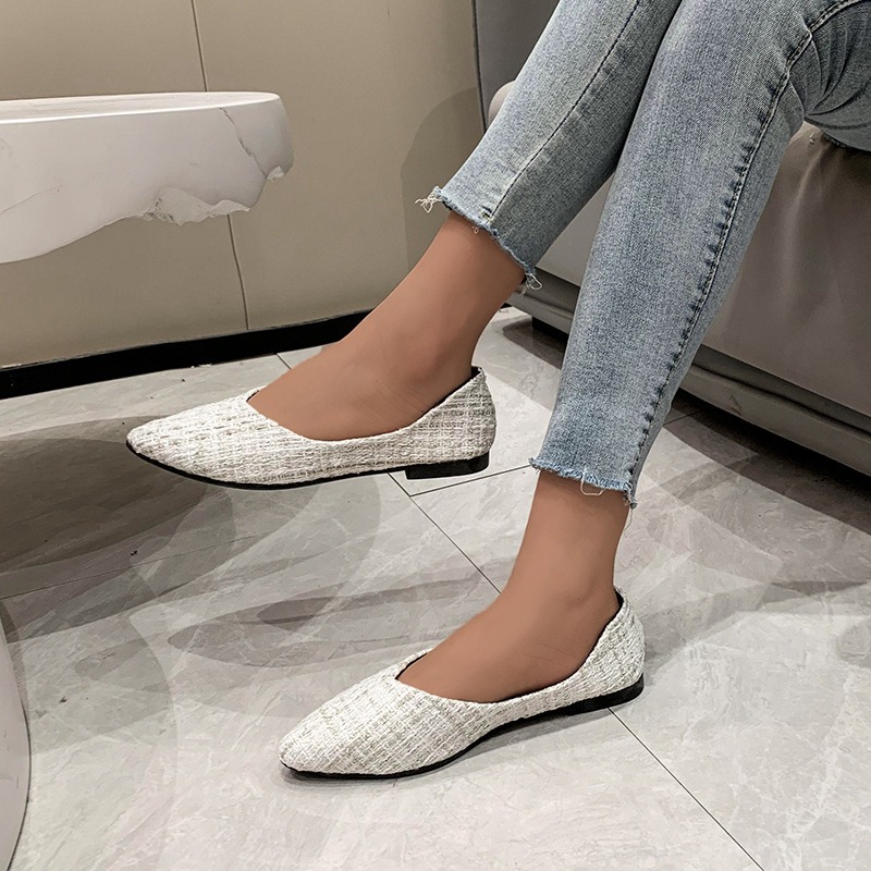 Grande taille chaussure unique - Pointed Toe Flat avis et prix