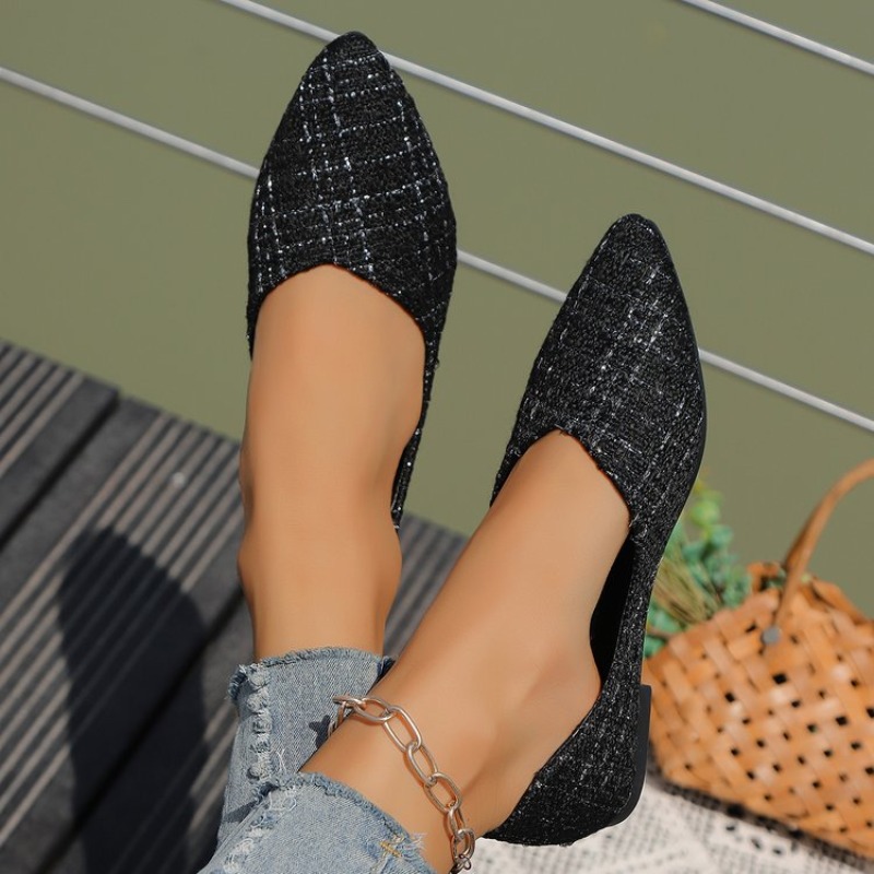 Grande taille chaussure unique - Pointed Toe Flat avis et prix