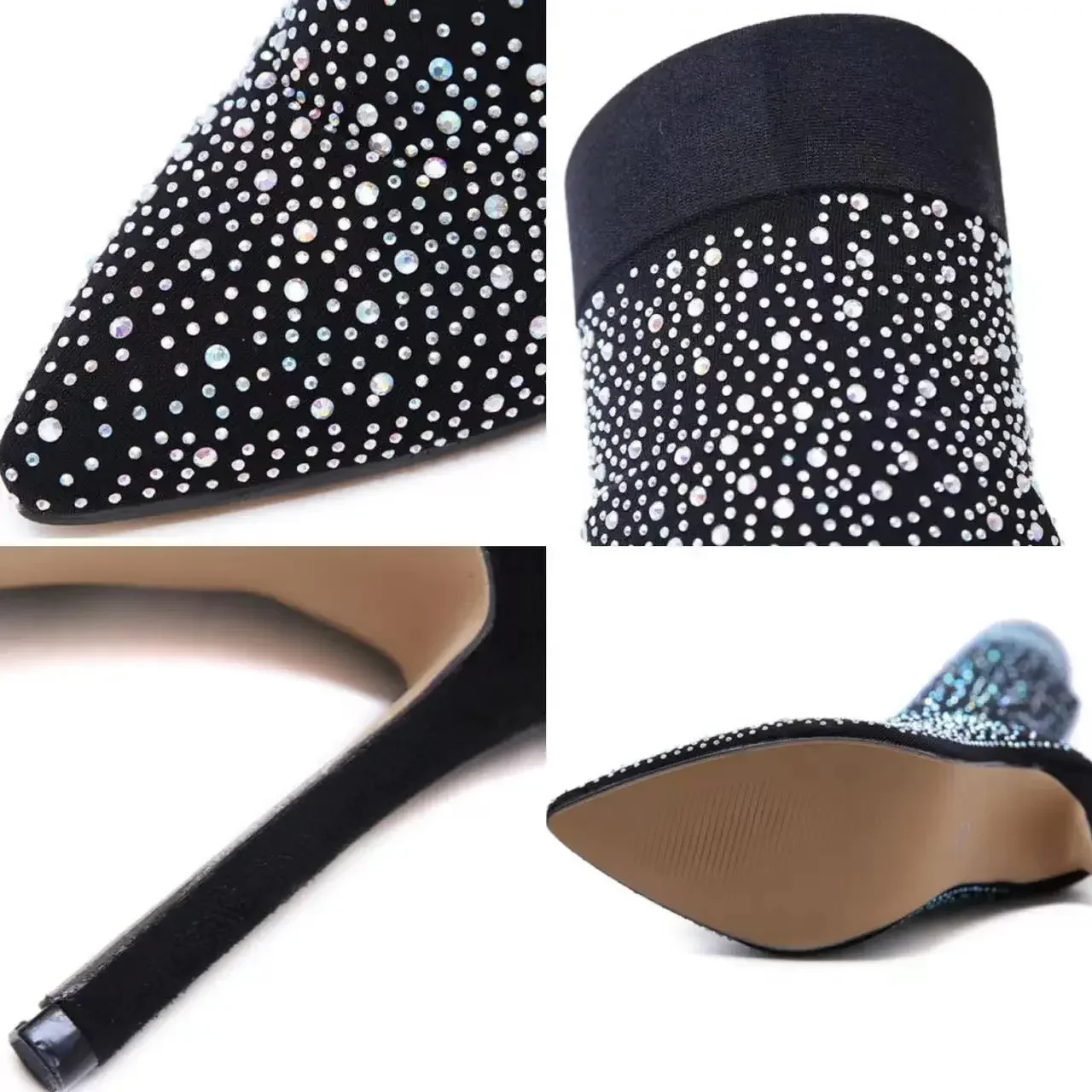 Bottes au dessus du genou pour - Sock Boot Women avis et prix