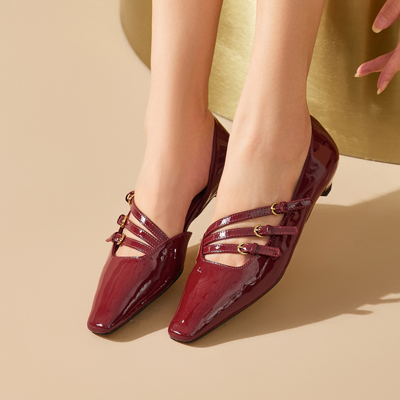 BEAUTODAY escarpins femmes en  - Mary Jane Shoes avis et prix