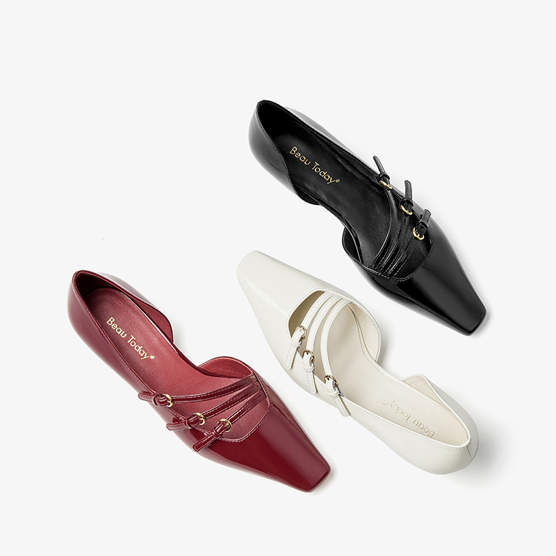 BEAUTODAY escarpins femmes en  - Mary Jane Shoes avis et prix