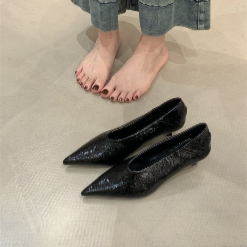 Chaussures simples à talons pl - Pointed Toe Flat avis et prix