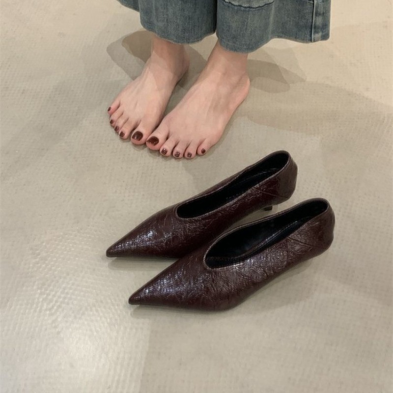 Chaussures simples à talons pl - Pointed Toe Flat avis et prix