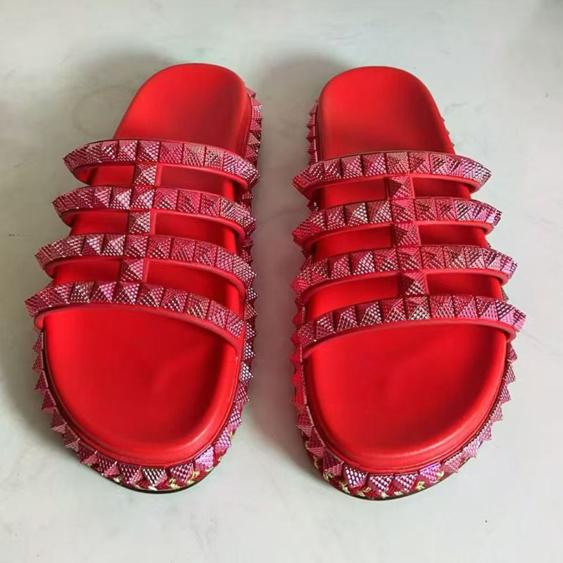 Sandales de gladiateur cloutée - Women'S Shoes Red Bottoms avis et prix