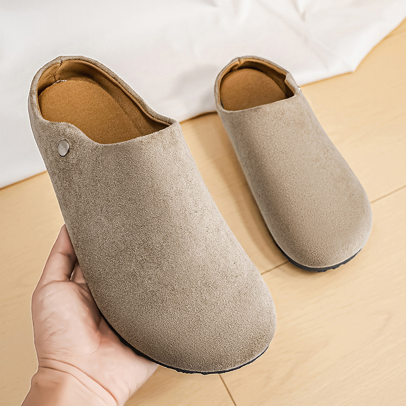 Chaussons en daim pour hommes, - Women'S Shoes With Arch Support avis et prix
