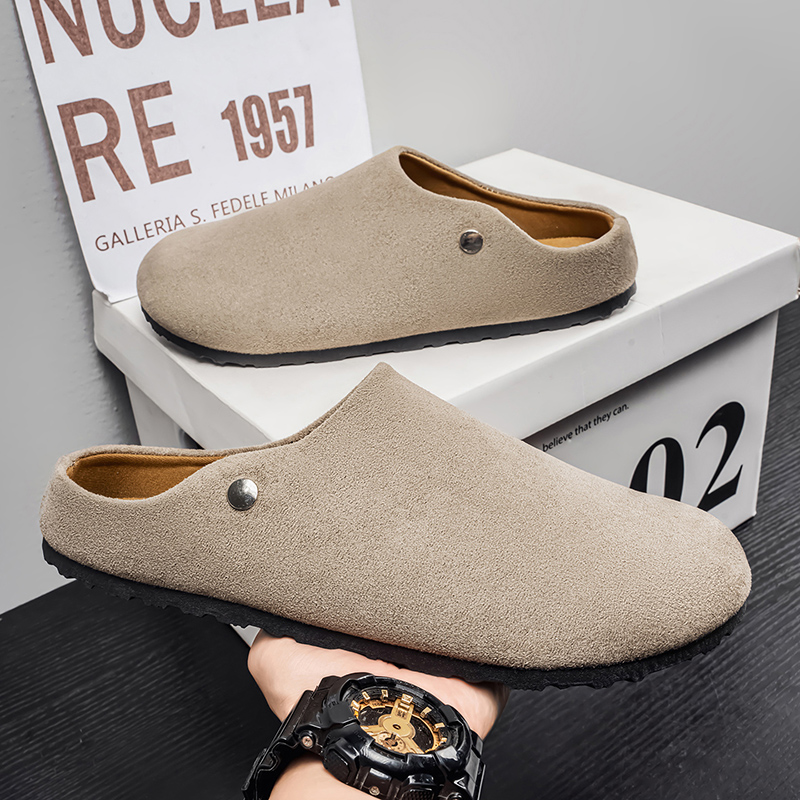 Chaussons en daim pour hommes, - Women'S Shoes With Arch Support avis et prix