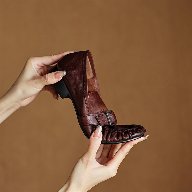 Escarpins en cuir véritable po - Women'S Shoes Toms avis et prix
