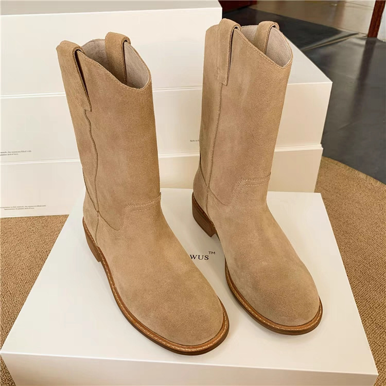 Bottes courtes rétro à bout ro - Sock Boot Women avis et prix