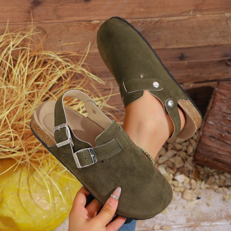 2026 Crestar Mules en daim pou - Women'S Shoes With Arch Support avis et prix