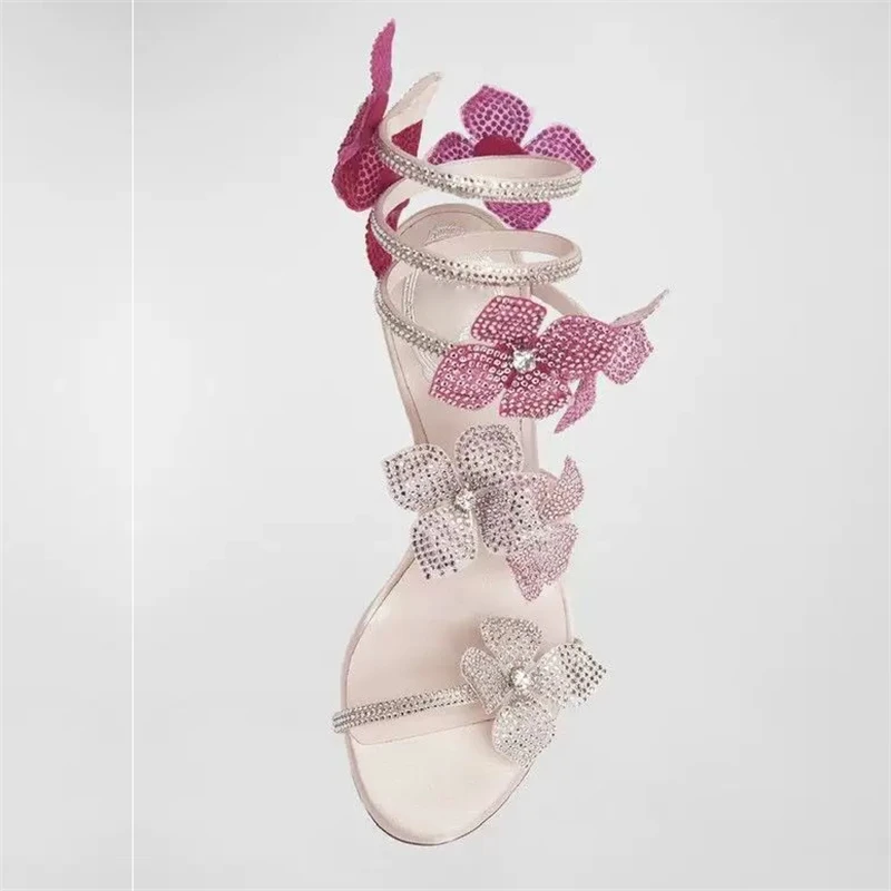 Eilyken Sexy cristal fleur min - Peep Toe Heels avis et prix