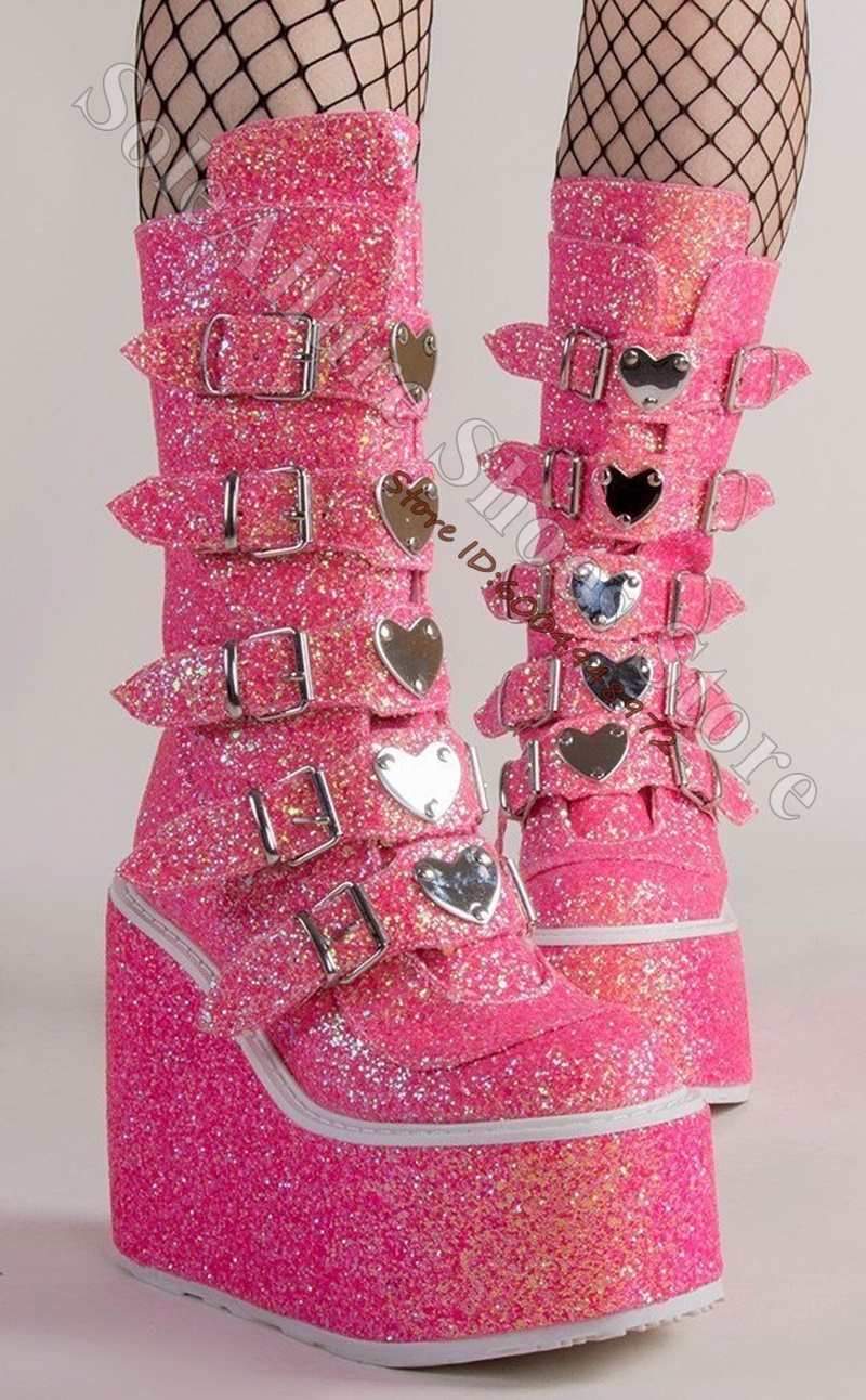 Bottes à plateforme compensée  - Pointed Toe Flat avis et prix