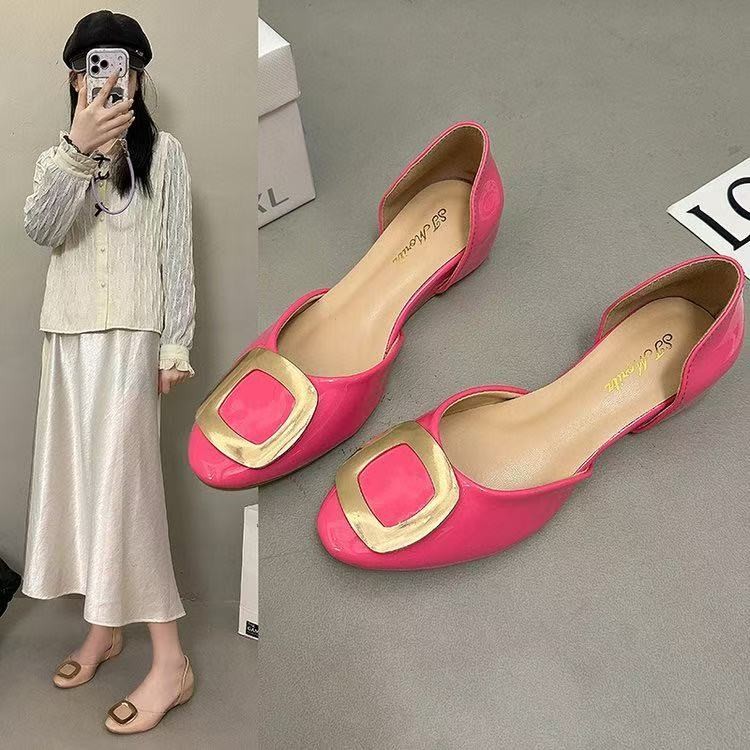 Chaussures plates à boucle car - Pointed Toe Flat avis et prix