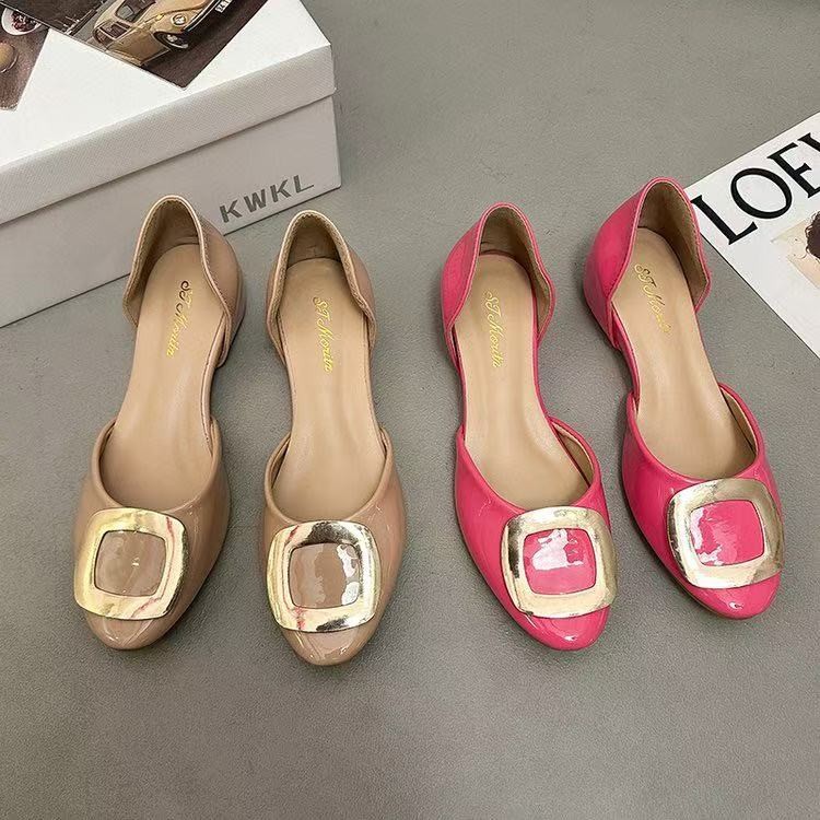 Chaussures plates à boucle car - Pointed Toe Flat avis et prix