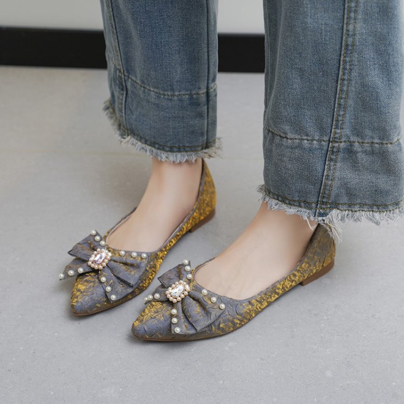 Chaussures plates brillantes p - Pointed Toe Flat avis et prix