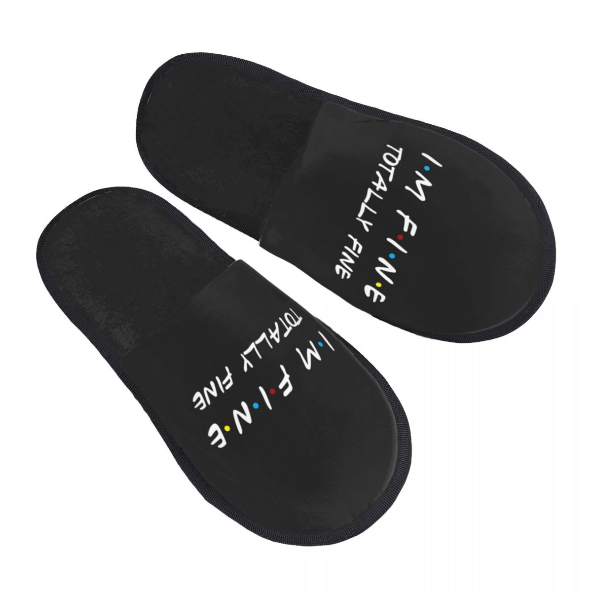Pantoufles de maison I'm Fine  - Women Shoes Quote avis et prix