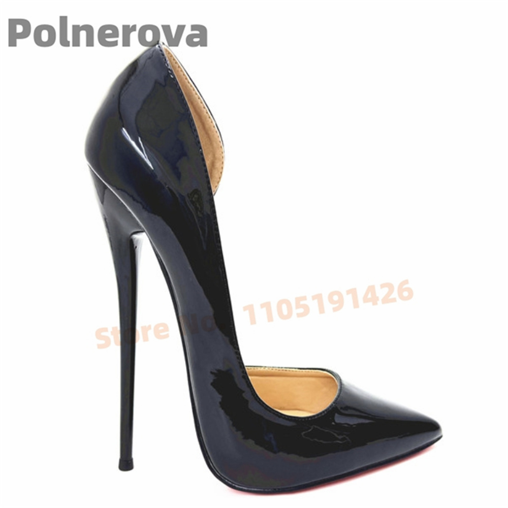 Escarpins noirs à talons hauts - Women'S Shoes In Size 12 avis et prix