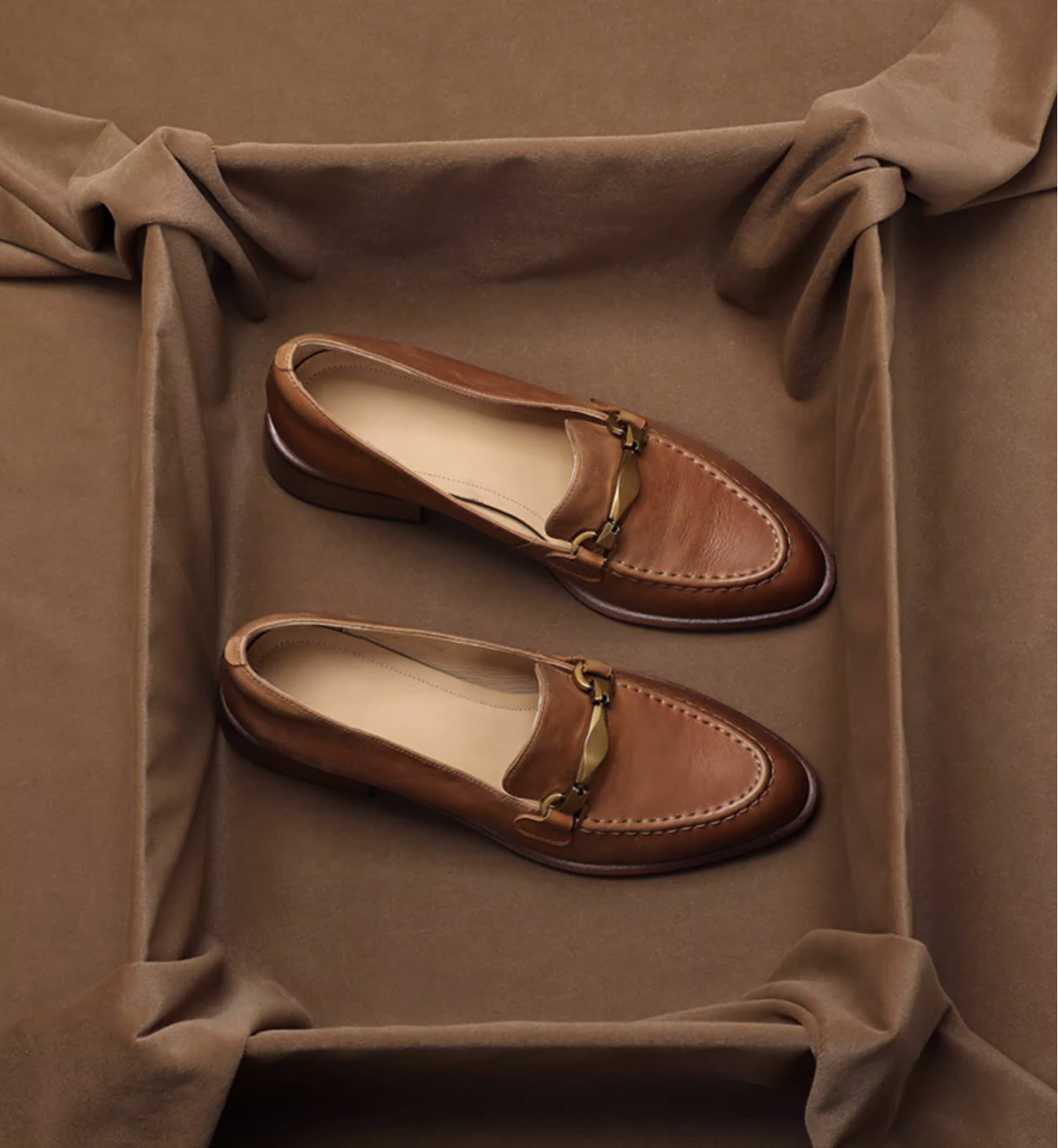 SHOEBOX Mocassins en cuir véri - Peep Toe Heels avis et prix