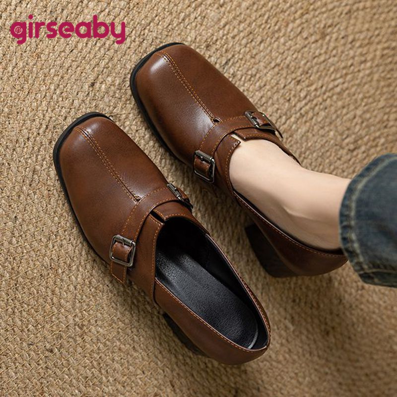 Girseaby Vintage femmes pompes - Women'S Shoes Plus Size avis et prix